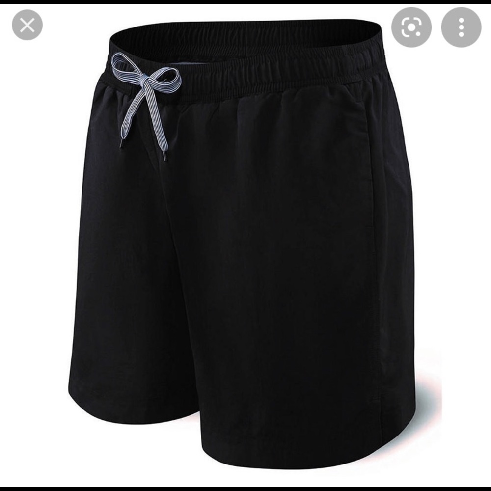 SAXX Large Cannonball 2n1 Swimwear - Black